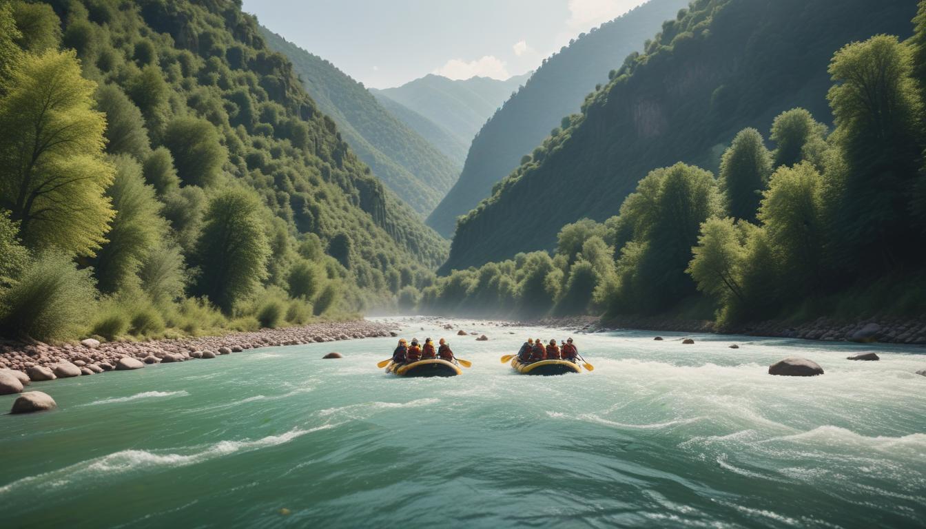 Çoruh Nehri'nde Macera: Rafting ve Doğa Aktiviteleri